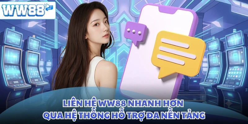 Liên hệ WW88 nhanh hơn qua hệ thống hỗ trợ đa nền tảng